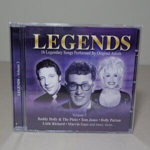 LEGENDS - Volume 3 by Various Artists / New CD / Compilation / 16 Tracks - Songs